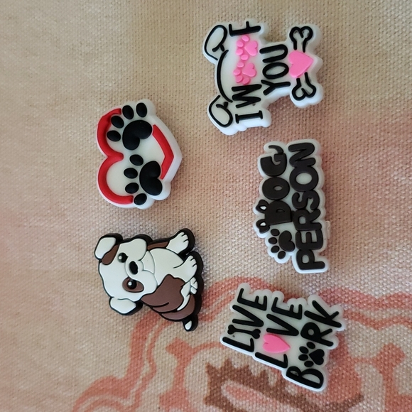 (B) Dog Charms for Croc Shoes Bulldog Charm Pug Charm - Picture 12 of 13